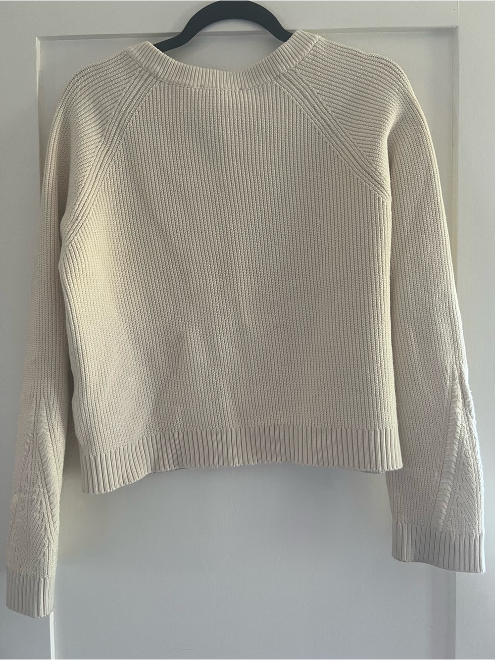 Sezane Isaure Ribbed Button-Front Cardigan - Picture 3 of 4